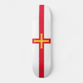 Guernsey Flag Skateboard (Vorderseite)