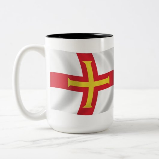 Guernsey Flag Tasse (Links)