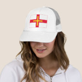 Guernsey Flag Truckerkappe (Beispiel)