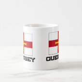 Guernsey-Flagge Kaffeetasse (Mittel)
