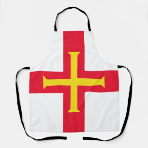 Guernsey-Flagge Schürze