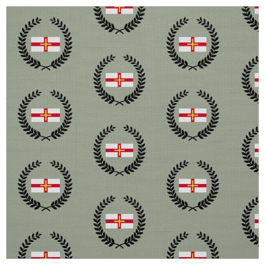 Guernsey-Flagge Stoff (Muster)