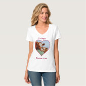 Guernsey Kuh und Kalb Vegan T-Shirt (Vorderseite Vollansicht)