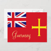 Guernsey Postcard Postkarte (Vorne/Hinten)