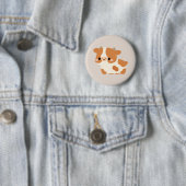 Guernsey-Rind Button (Beispiel)