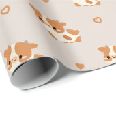Guernsey-Rind Geschenkpapier (Rolleneckpunkt)