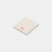 Guernsey-Rind Post-it Klebezettel (angewinkelt)