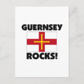 Guernsey Rocks Postkarte (Vorderseite)