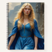 Guerrera de Azul Notizblock (Vorderseite)