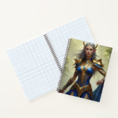 Guerrera de Azul y Oro Notizblock (Innenseite)