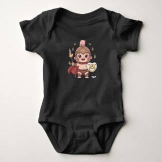Guerrero Espartano Kawaii Be Baby Strampler