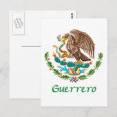 Guerrero Mexican Eagle Postkarte (Vorne/Hinten)