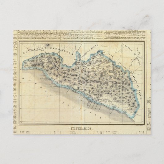 Guerrero, Mexiko Postkarte (Vorderseite)