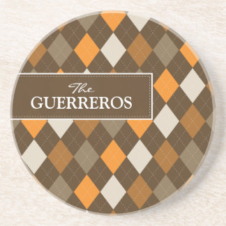 Guerreros Orange/Schokoladen-Untersetzer Getränkeuntersetzer