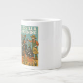 Guerrilla Gardens Jumbo-Tasse (Vorderseite Rechts)
