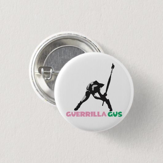 GueRriLLa GuS ArT CaLLiNg Button (Vorne & Hinten)