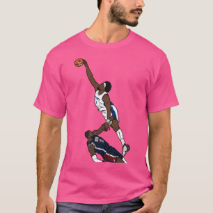 Guerschon Yabusele Dunks on Lebron T-Shirt