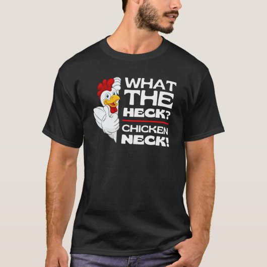 Guess Chicken Heck Chicken Jokes Memes Chickens N T-Shirt (Vorderseite)
