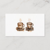 Guess How Many Coffee Beans Shower Game Begleitkarte (Rückseite)