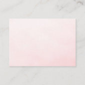 Guess How Many Kisses Game Cards - Chic Bow Begleitkarte (Rückseite)