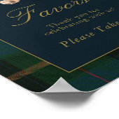 Guess How Many Teddy Bears Baby Shower Game Sign Poster (Ecke)