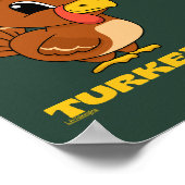 GUESS MIT ?TÜRKEY HINTERN lustiger Erntedank Poster (Ecke)