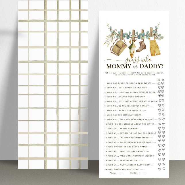 Guess Mommy or Daddy Little Fisherman Boy Shower (Von Creator hochgeladen)