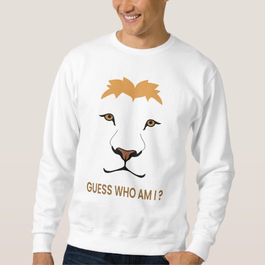 Guess The Animal – Lion | King of the Jungle Sweatshirt (Vorderseite)