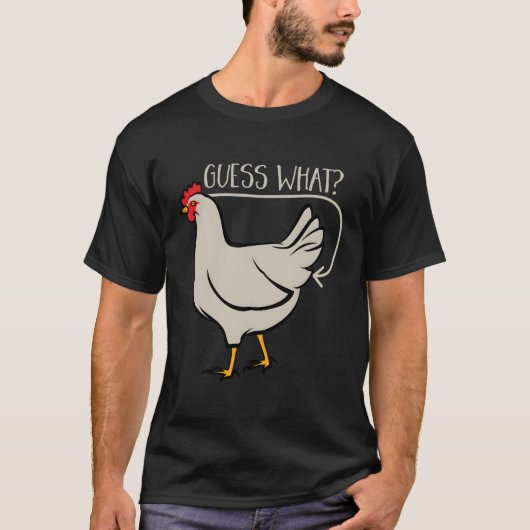 Guess W Chicken Hintern T-Shirt (Vorderseite)