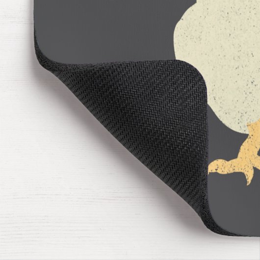 Guess What Chicken Butt Funny Happy Mousepad (Ecke)