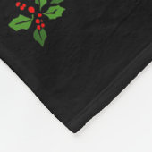 Guess What Reindeer Butt Funny Christmas Fleecedecke (Ecke)