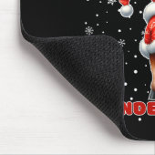 Guess What Reindeer Butt Funny Christmas Humor Red Mousepad (Ecke)