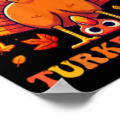 Guess What Turkey Butt Funny Thanksgiving Boys Tod Poster (Ecke)