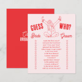 Guess Who Bridal Shower Game Girls Gone Mild (Vorne/Hinten)