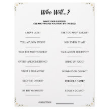 Guess Who Game – Funny & Cute Printable Party Acti