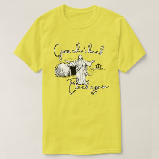 Guess Who's Back T-Shirt (Design vorne)