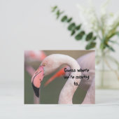 GUESS WO RELOCATION CARD POSTKARTE (Stehend Vorderseite)