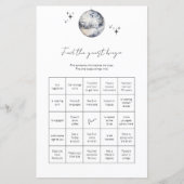 Guest Bingo Disco Ball Brautparty Game (Vorderseite)
