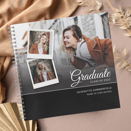 Guest Book Abschluss 2025 Party Grad Script Foto Notizblock