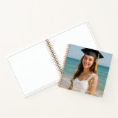 Guest book graduation photo script  notizblock (Innenseite)