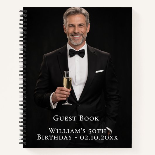 Guest book photo script notizblock (Vorderseite)