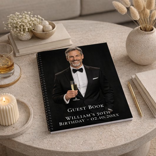 Guest book photo script notizblock