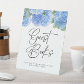 Guest Books Hydrangea Es ist eine Boy Baby Dusche Sockelschild (In SItu)