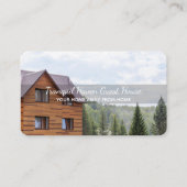 Guest House Custom Foto Visitenkarte (Vorderseite)