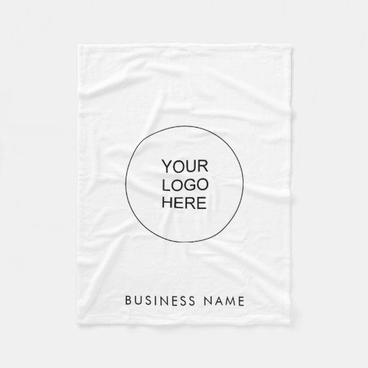 Guest House Hotel Hostel Logo Modern Simple Design Fleecedecke (Vorderseite)