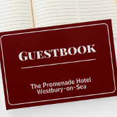 Guest House oder Hotel Guestbook Gästebuch