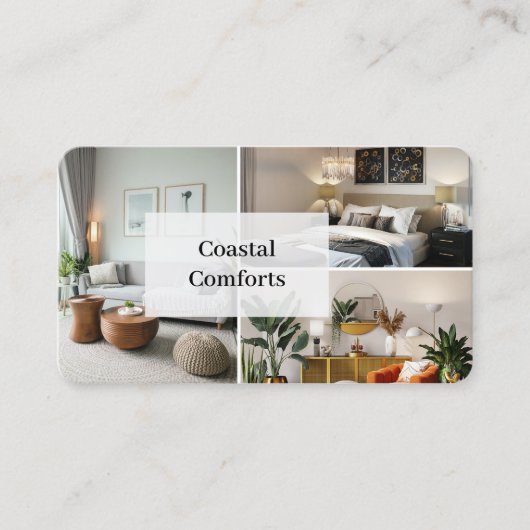 Guest House Vacation Rental QR Code Visitenkarte (Vorderseite)