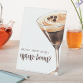 Guest How many Espresso Martini Brautparty Sockelschild (In Situ)