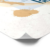 Guest Karo Empfang Espresso Martini Doppelschlag Poster (Ecke)