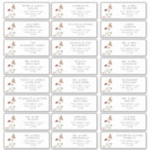 Guest Modern Address Labels (Vorderseite)